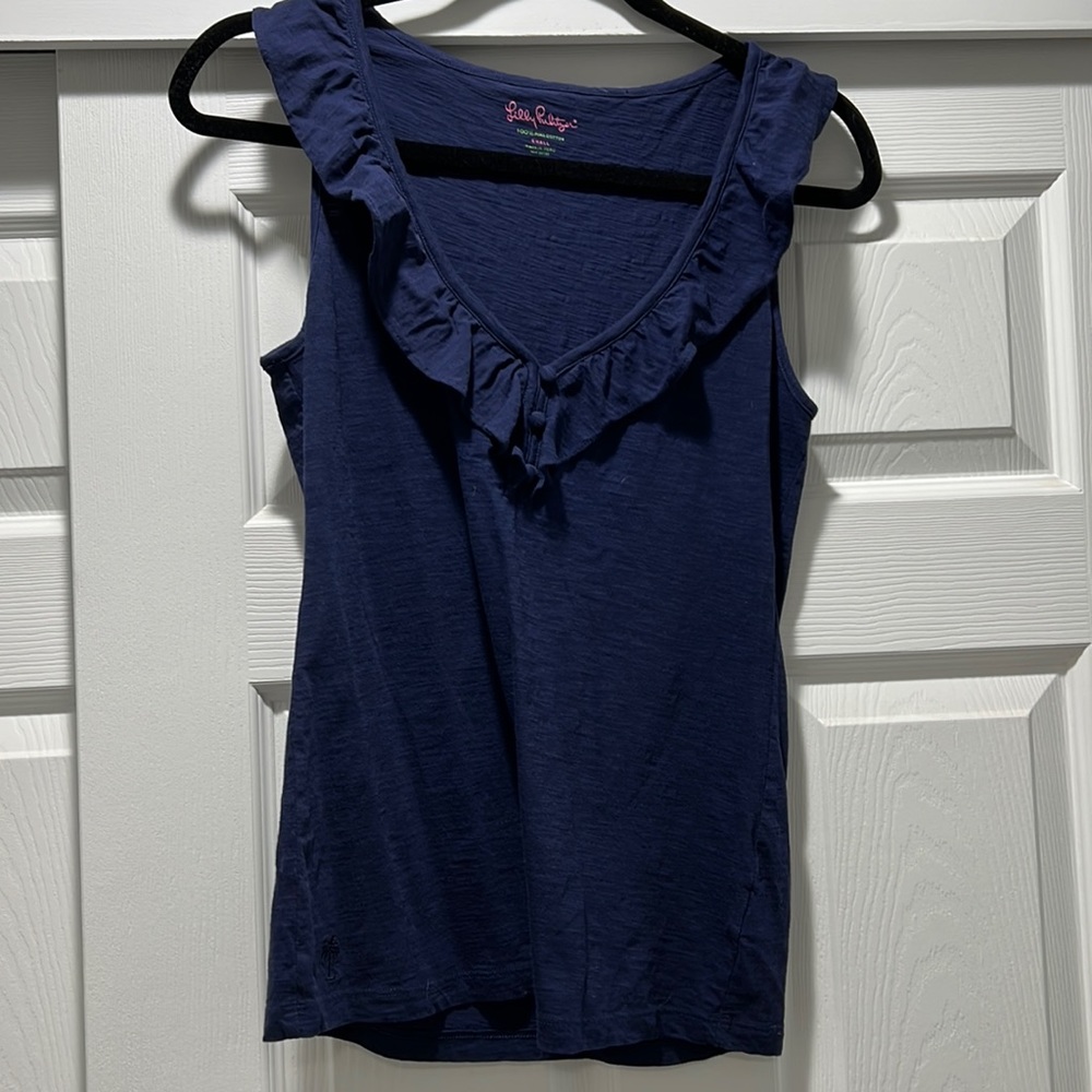 Lilly Pulitzer tank size small Navy